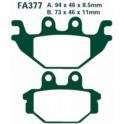 KLOCKI HAMULCOWE EBC FA377R