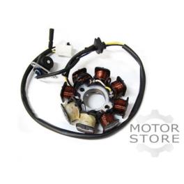 STATOR ISKROWNIK SKUTER 4T GY-6 WILGA STATOR ISKROWNIK SKUTER 4T GY-6 WILGA