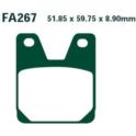 KLOCKI HAMULCOWE EBC FA267