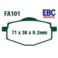 KLOCKI HAMULCOWE SKUTER SFA101 EBC