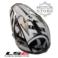 KASK LS2 MX433 STRIPE VISOR WHITE BLACK XL